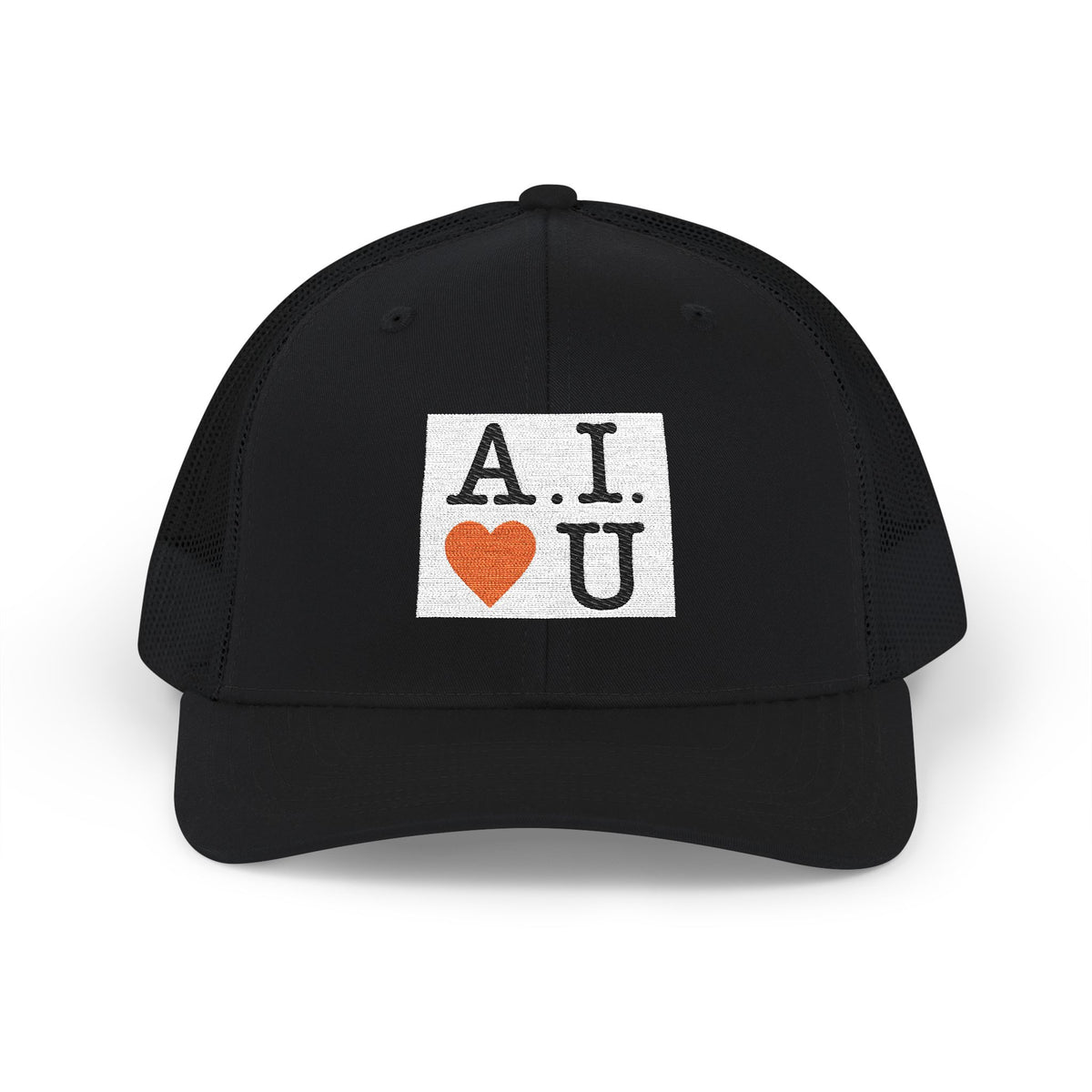 A.I.  U Trucker Cap — Retro Tech Love Snapback