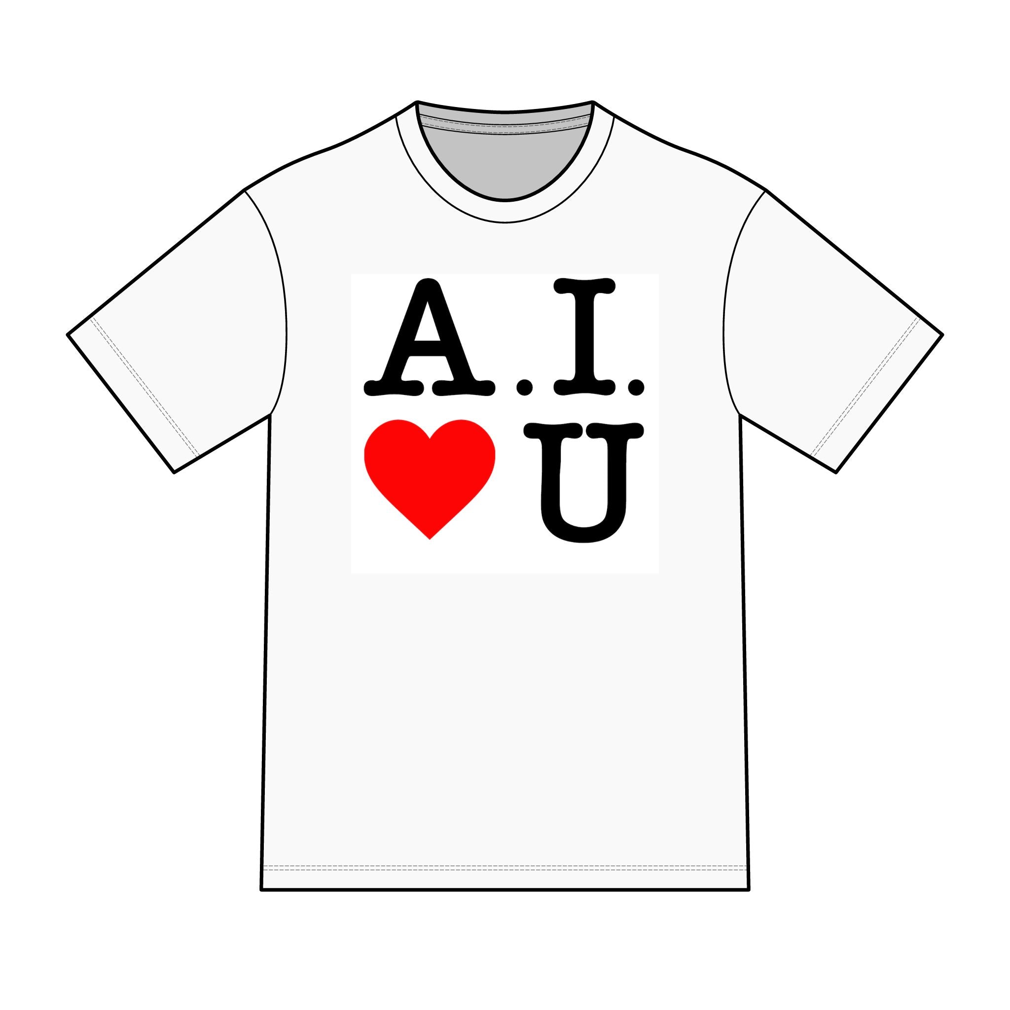 AI❤️U District ® Perfect Tri ® Tee