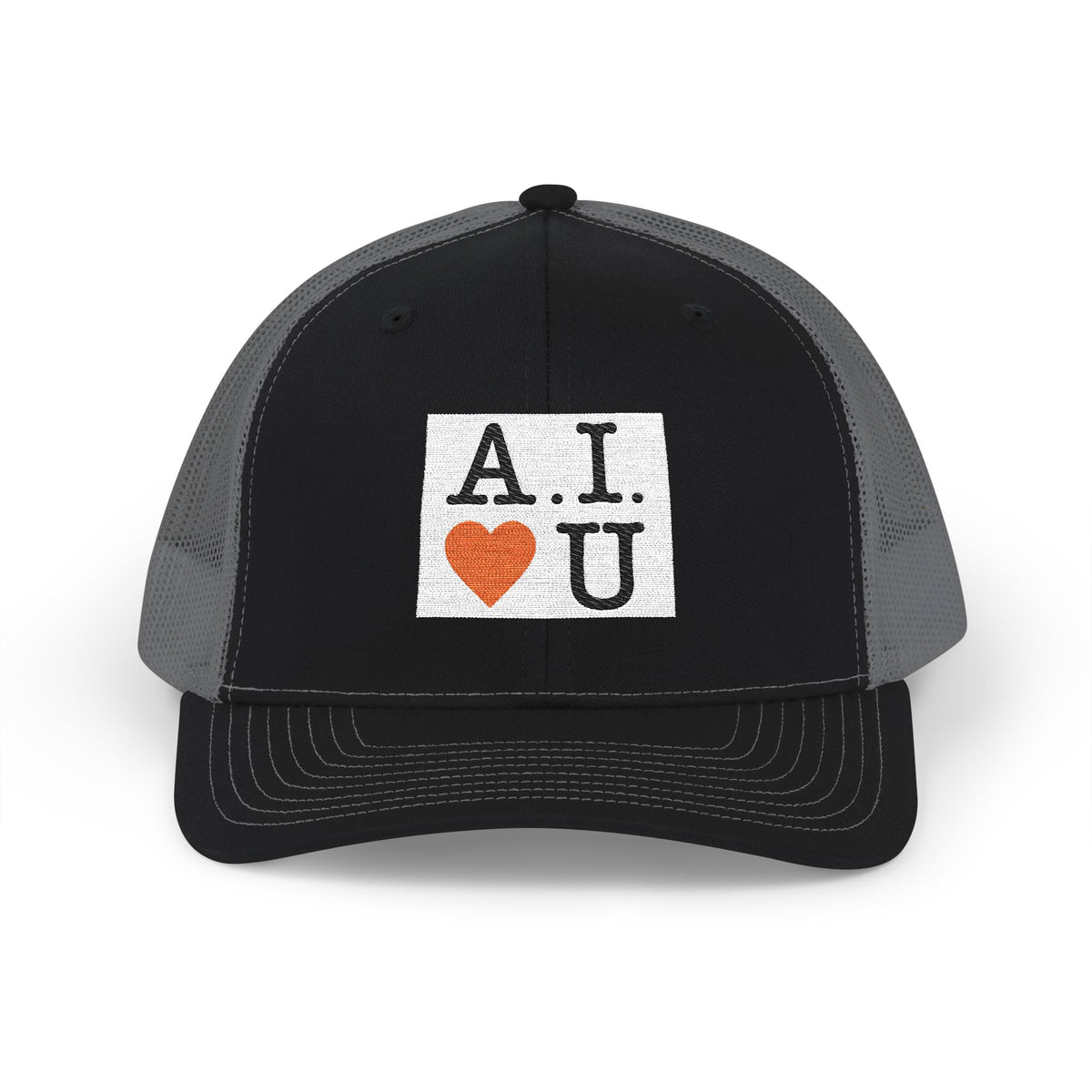 A.I.  U Trucker Cap — Retro Tech Love Snapback