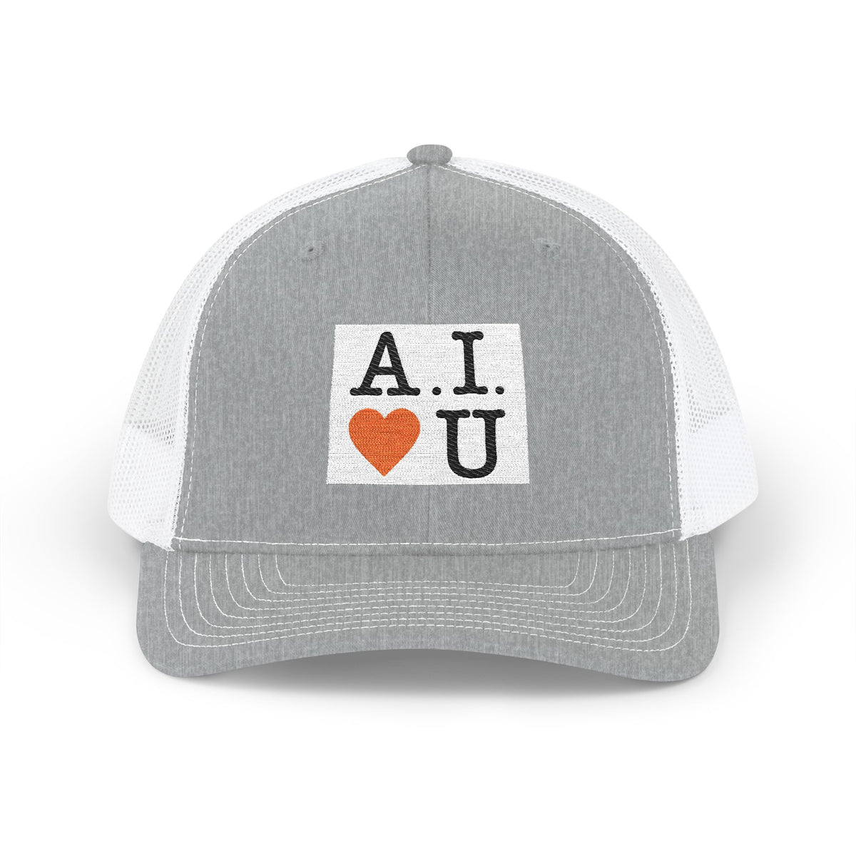 A.I.  U Trucker Cap — Retro Tech Love Snapback