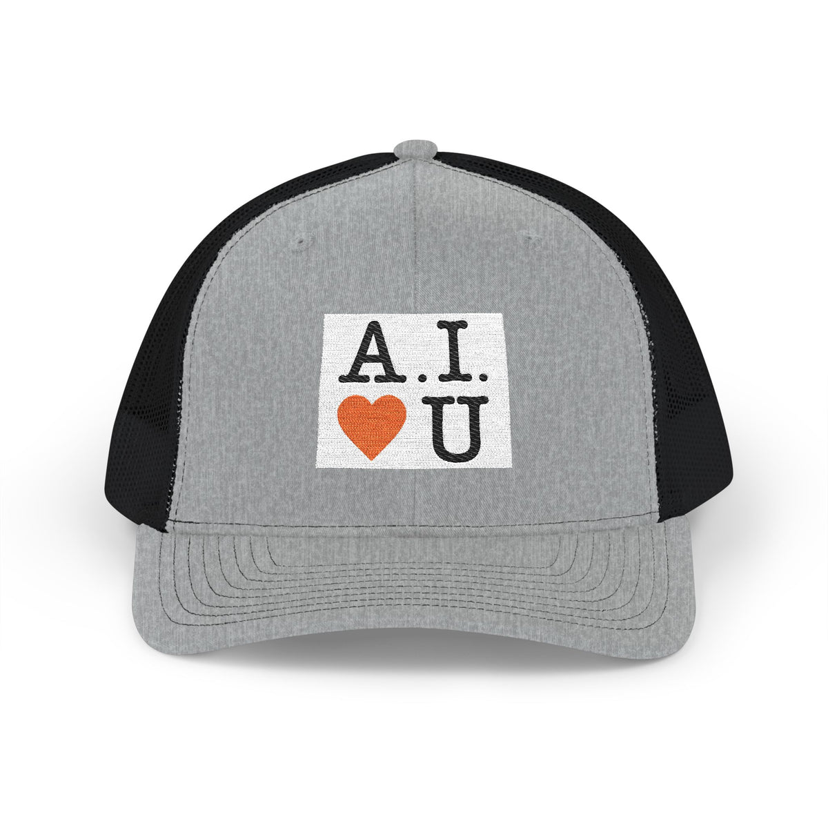 A.I.  U Trucker Cap — Retro Tech Love Snapback